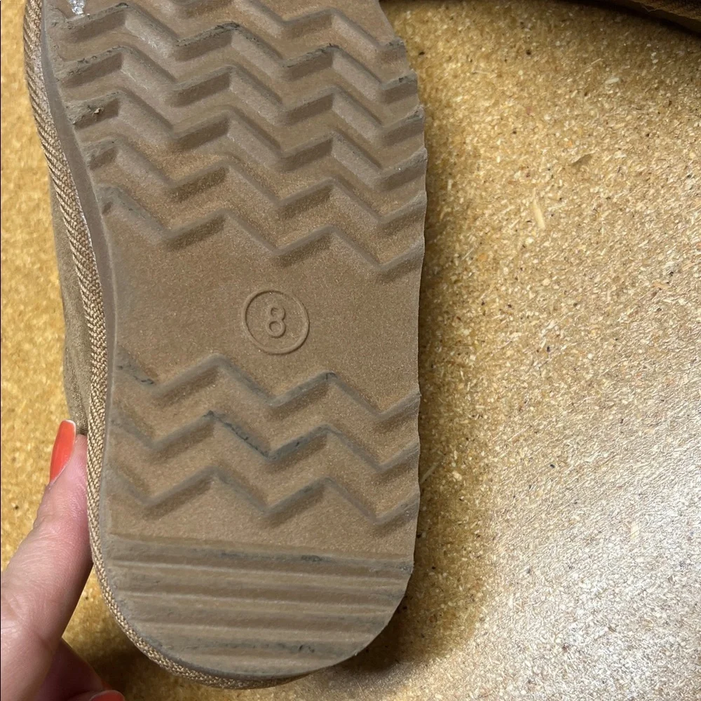 UGG Tan Kids Slippers